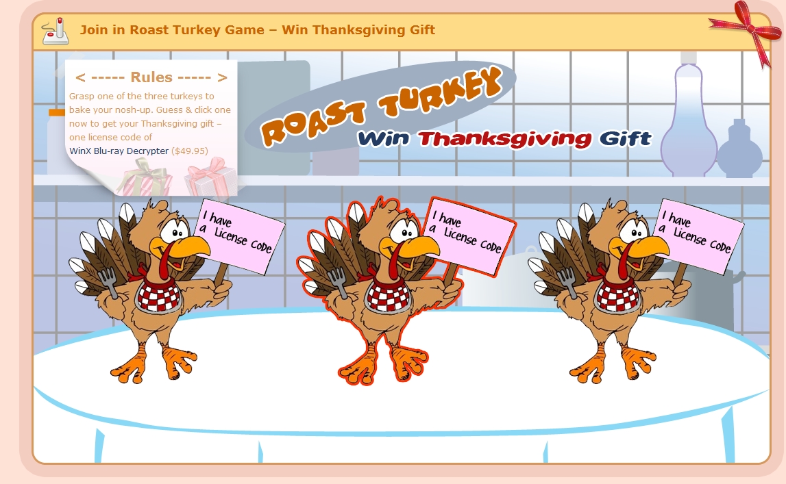  WinX DVD Ripper Platinum (Thanksgiving Edition)