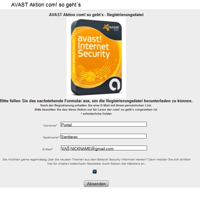 avast! Internet Security 6.0 avast! Internet Security 6.0