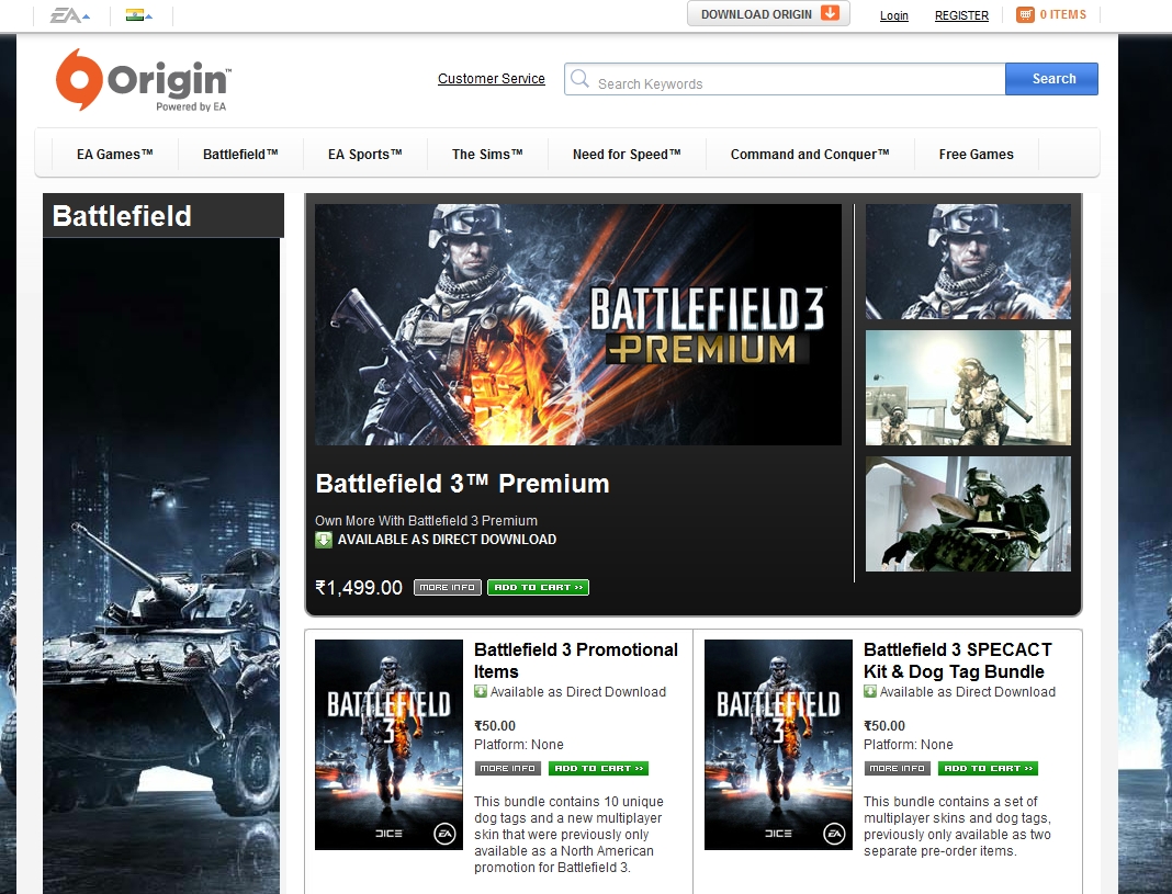 Battlefield 3 PREMIUM