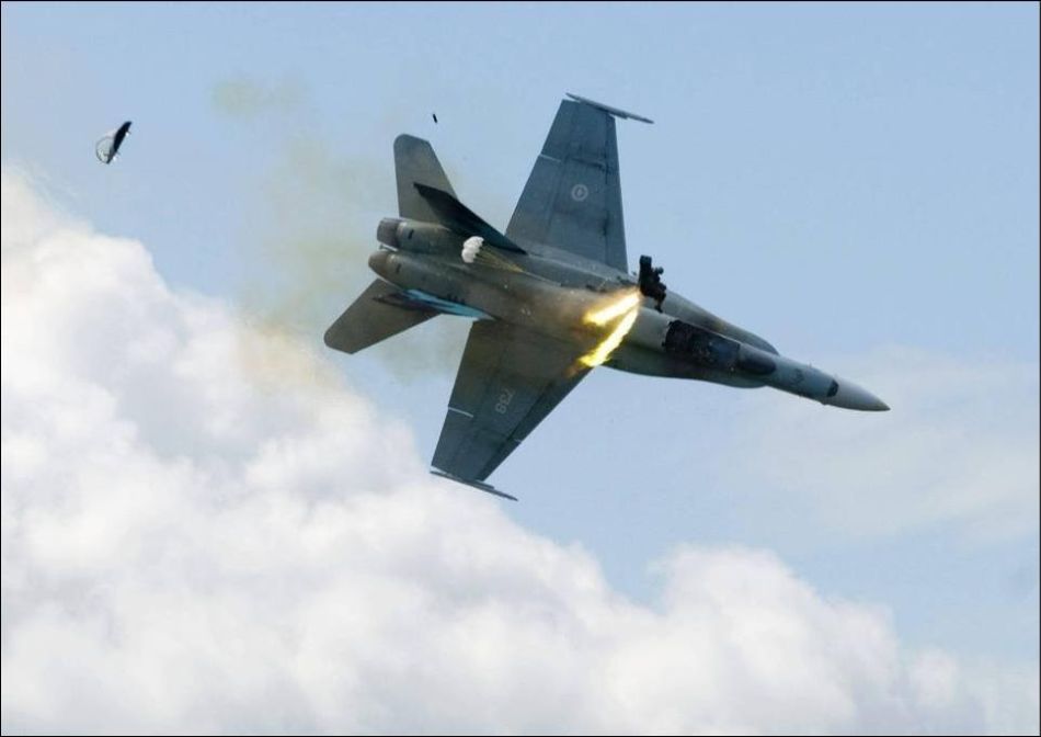 canada F18 crash in Canada