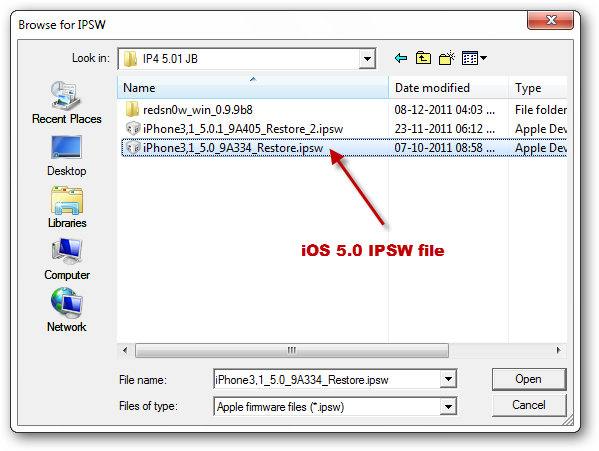 Jailbreak Apple iPhone iOS 5.01