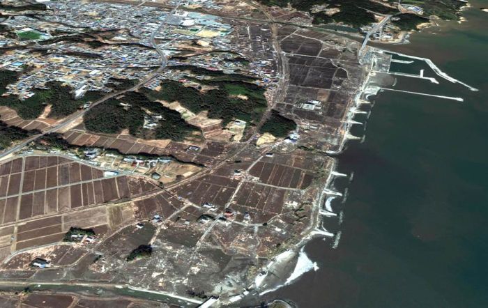 katastrofe Japan prije i poslije katastrofe
