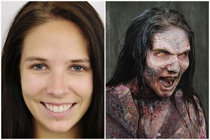 makeup The Walking Dead