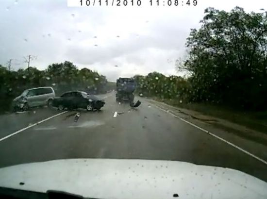 Vaz 2110 Real Crash Test